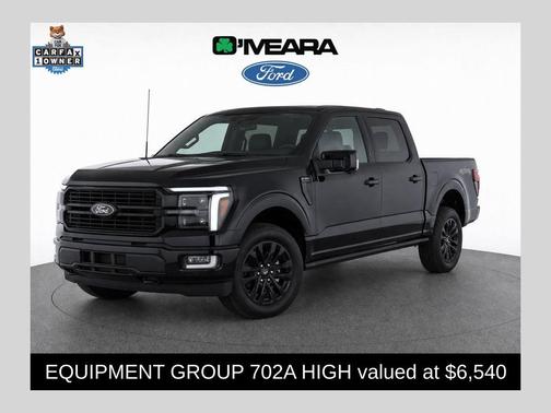 Black Metallic 2025 Ford F-150 Platinum