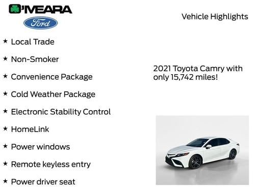 2021 Toyota Camry SE