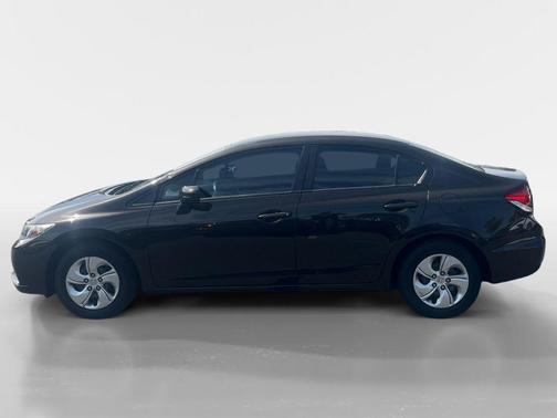 Urban Titanium Metallic 2014 Honda Civic LX