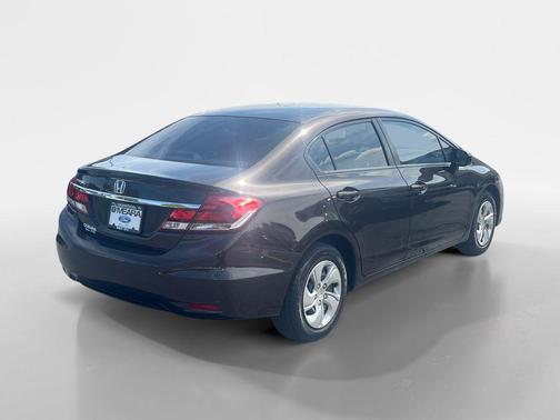 Urban Titanium Metallic 2014 Honda Civic LX