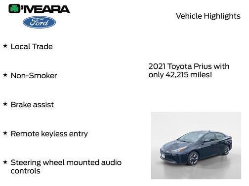 2021 Toyota Prius 20th Anniversary Edition