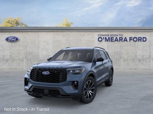 Vapor Blue Metallic 2026 Ford Explorer ST-Line