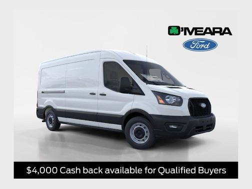 Oxford White 2026 Ford Transit-250 148 WB Medium Roof Cargo