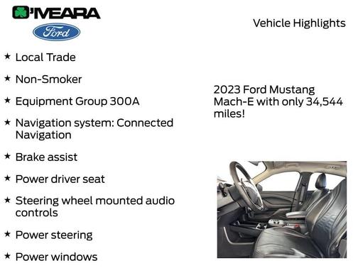 Space White Metallic 2023 Ford Mustang Mach-E Premium