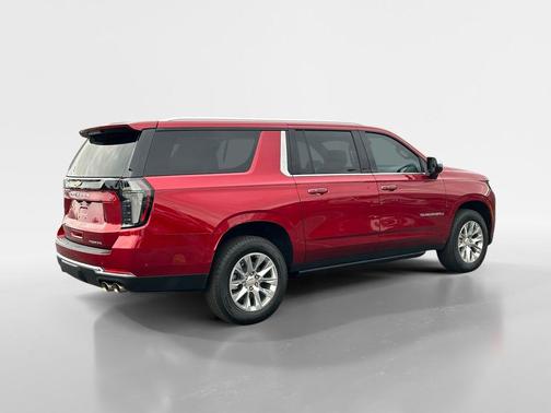 Radiant Red 2025 Chevrolet Suburban Premier