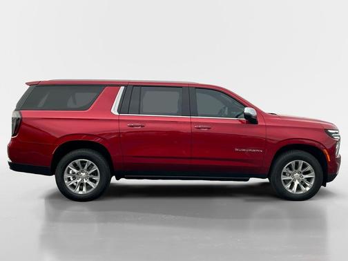 Radiant Red 2025 Chevrolet Suburban Premier