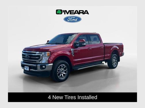 Rapid Red Metallic Tinted Clearcoat 2021 Ford F-250 Lariat