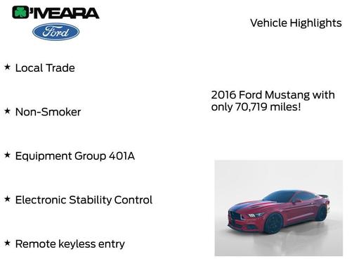 Race Red 2016 Ford Mustang GT Premium
