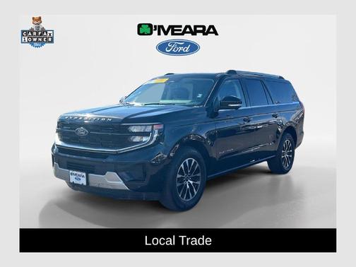 Agate Black Metallic 2025 Ford Expedition Max Platinum