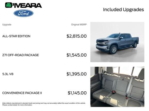Satin Steel Metallic 2020 Chevrolet Silverado 1500 LT