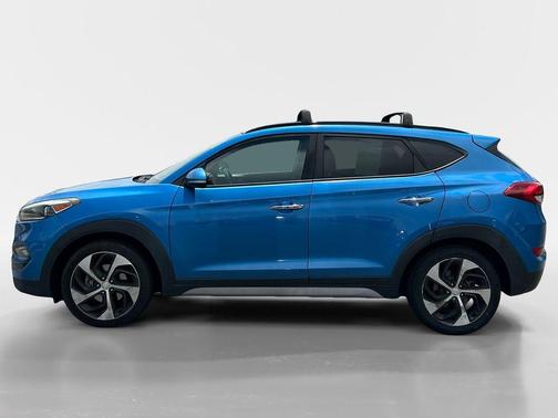 Caribbean Blue 2017 Hyundai TUCSON Limited