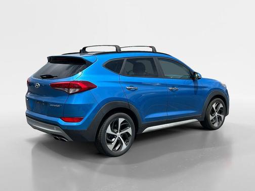 Caribbean Blue 2017 Hyundai TUCSON Limited
