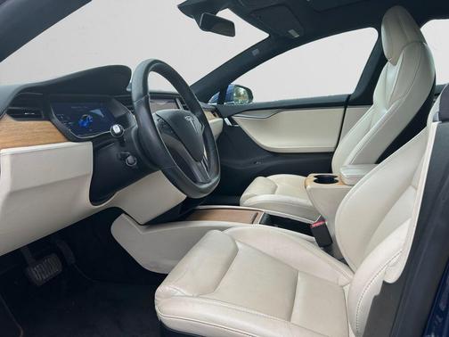 Deep Blue Metallic 2021 Tesla Model S Long Range