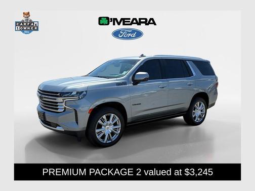 Sterling Gray Metallic 2024 Chevrolet Tahoe High Country