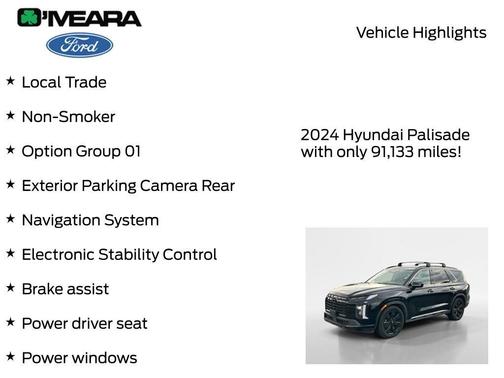 Abyss Black Pearl 2024 Hyundai PALISADE XRT