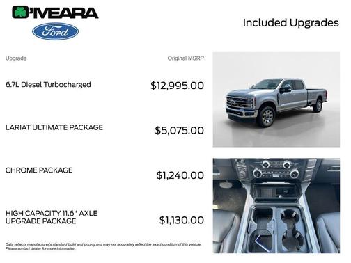 Iconic Silver Metallic 2024 Ford F-250 Lariat