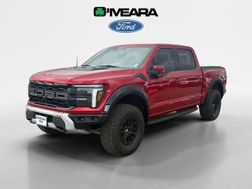 Vermillion Red 2025 Ford F-150 Raptor