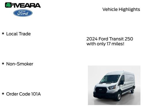 2024 Ford Transit-250 148 WB Medium Roof Cargo