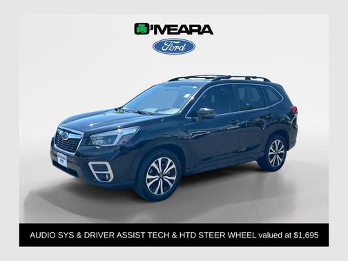 Crystal Black Silica 2021 Subaru Forester Limited