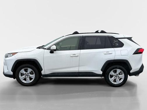 Super White 2019 Toyota RAV4 XLE