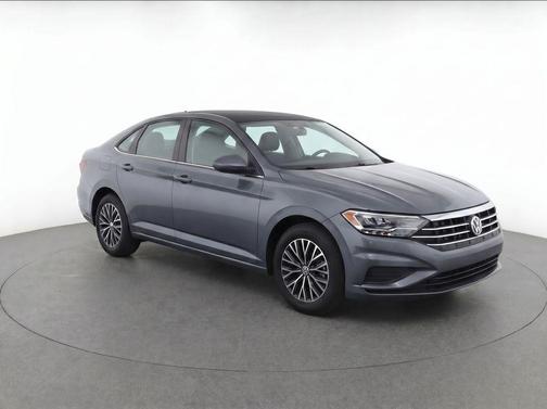 Platinum Gray Metallic 2019 Volkswagen Jetta 1.4T SE