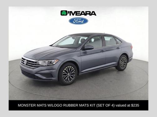 Platinum Gray Metallic 2019 Volkswagen Jetta 1.4T SE