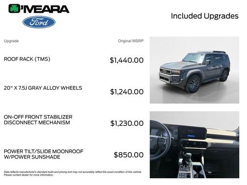 UNDERGROUND 2026 Toyota Land Cruiser Base
