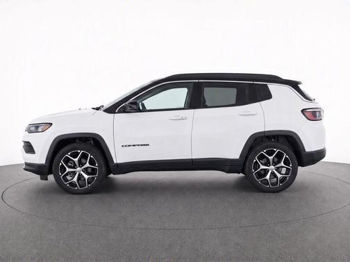 Bright White Clearcoat 2024 Jeep Compass Limited