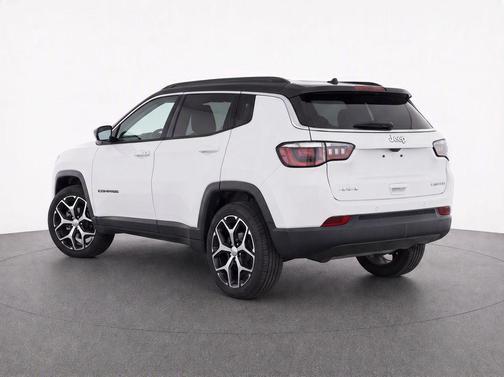 Bright White Clearcoat 2024 Jeep Compass Limited
