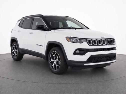 Bright White Clearcoat 2024 Jeep Compass Limited