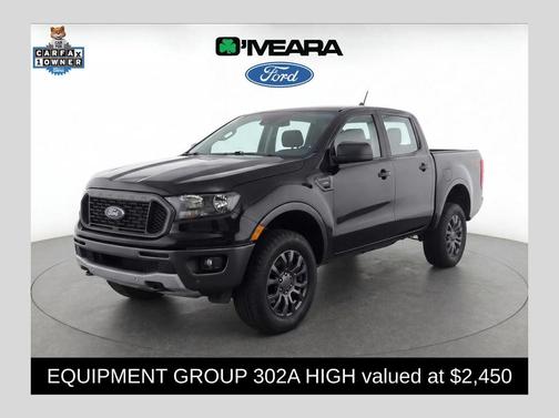 Shadow Black 2021 Ford Ranger XLT
