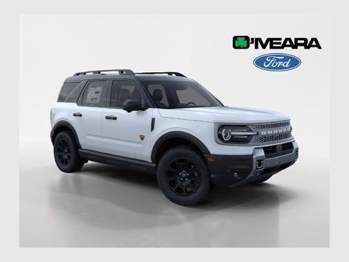 Space White Metallic 2026 Ford Bronco Sport Badlands
