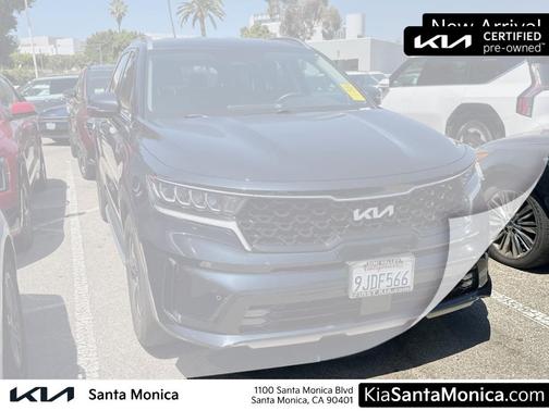 Gravity Blue 2023 Kia Sorento Hybrid EX