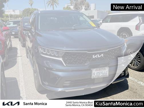 Gravity Blue 2023 Kia Sorento Hybrid EX