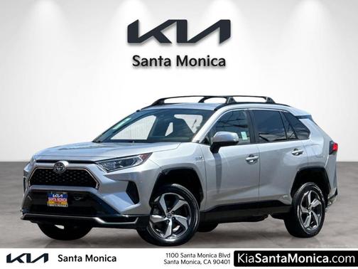 Silver Sky Metallic 2021 Toyota RAV4 Prime SE