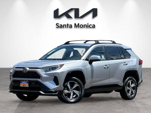 Silver Sky Metallic 2021 Toyota RAV4 Prime SE