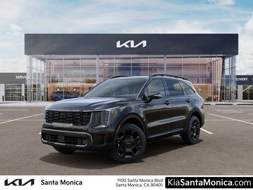 Ebony Black 2026 Kia Sorento X-Line SX Prestige