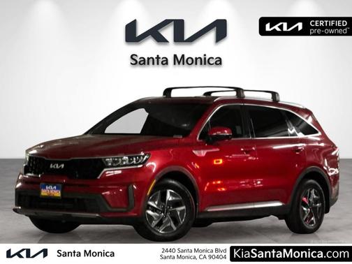 Runway Red 2022 Kia Sorento Hybrid S