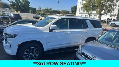 Summit White 2023 Chevrolet Tahoe LT