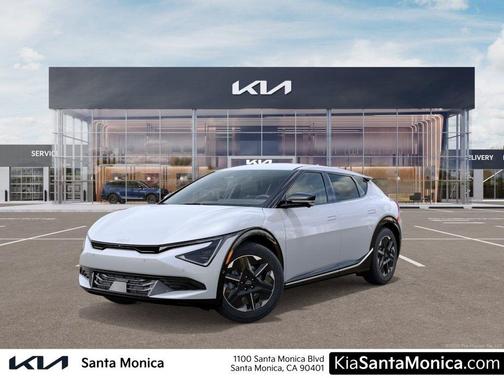 Glacial White Pearl 2026 Kia EV6 Wind