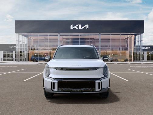 Glacial White Pearl 2026 Kia EV9 GT-Line