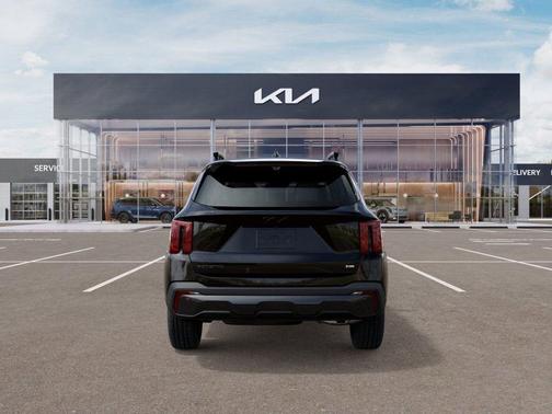 Aurora Black Pearl 2026 Kia Sorento Hybrid X-LINE SX PRESTIGE