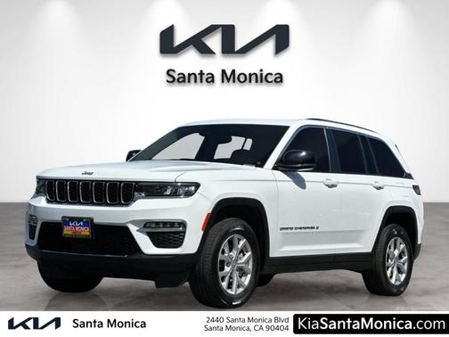 Bright White Clearcoat 2022 Jeep Grand Cherokee Limited