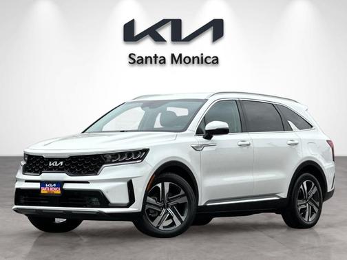 Snow White Pearl 2023 Kia Sorento Hybrid EX