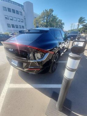 Aurora Black Pearl 2023 Kia EV6 GT-Line