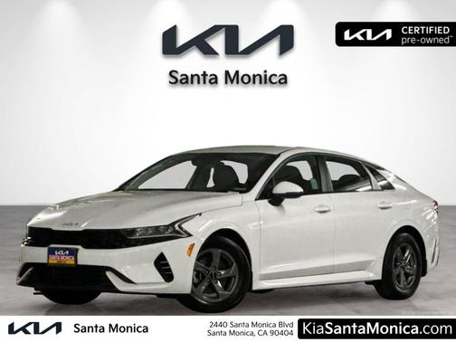 Glacial White Pearl 2023 Kia K5 LXS