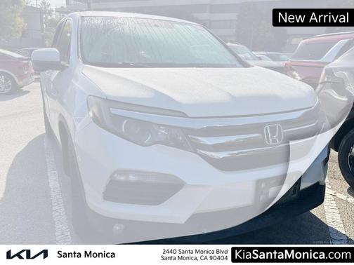 White Diamond Pearl 2018 Honda Pilot EX