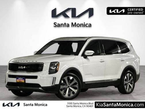 Glacial White Pearl 2022 Kia Telluride EX