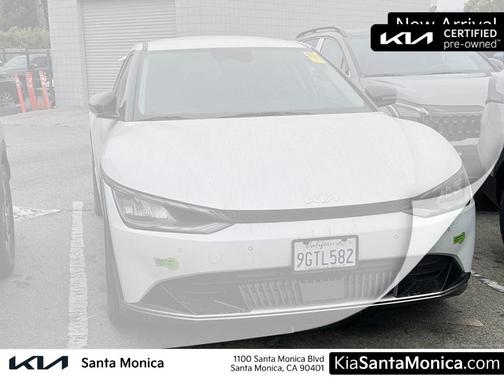 Snow White Pearl 2023 Kia EV6 Wind