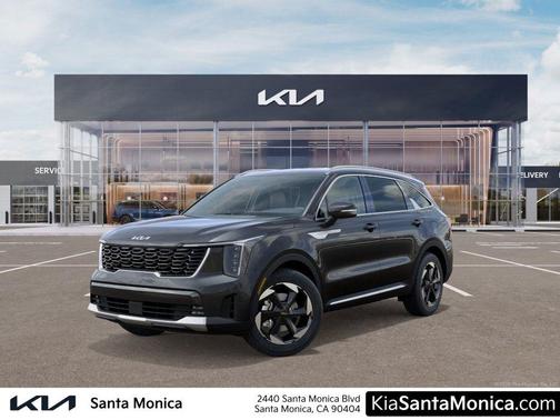 Gray 2026 Kia Sorento Hybrid EX